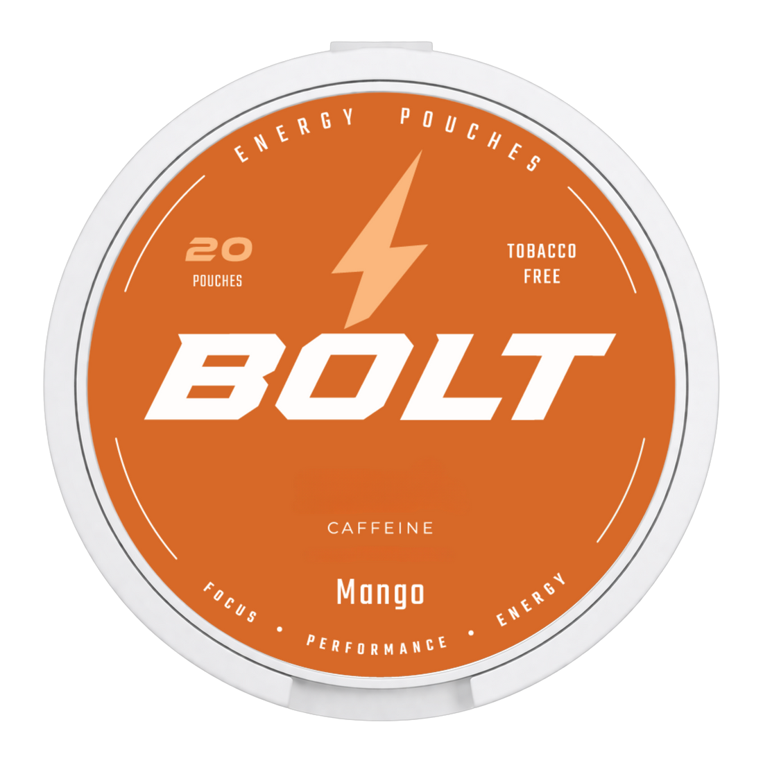Mango caffeine pouches