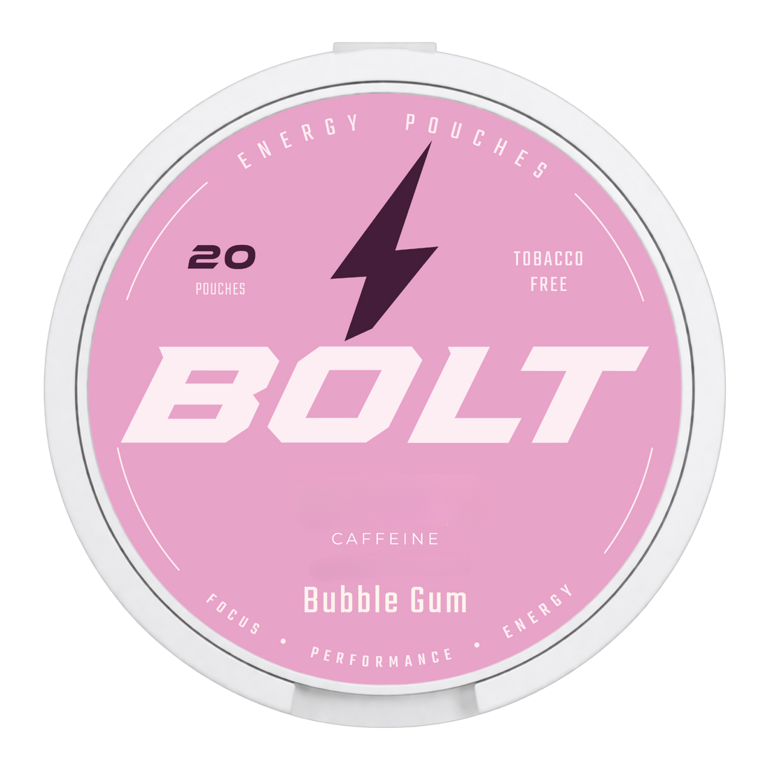 Bubble Gum caffeine pouches